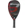 Bullpadel Palas de Pádel Vertex 03 Pro 2022 (Vértice 03 P 22) - Modelo de Juan Tello y Fede Chingotto, Forma Diamante, Color Negro y Roja/Naranja